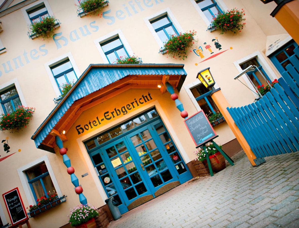 Hotel Erbgericht Buntes Haus Seiffen Exteriér fotografie